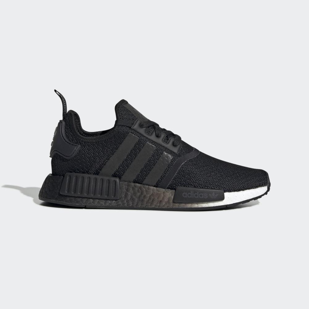 Adidas Women's NMD_R1 Originals Shoes Black/White Ireland EF4276